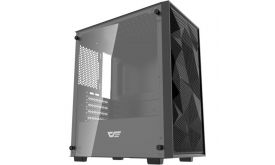 Darkflash M305 Mesh számítógépház ventilátorok nélkül (Fekete) (M305 MESH_BLACK)